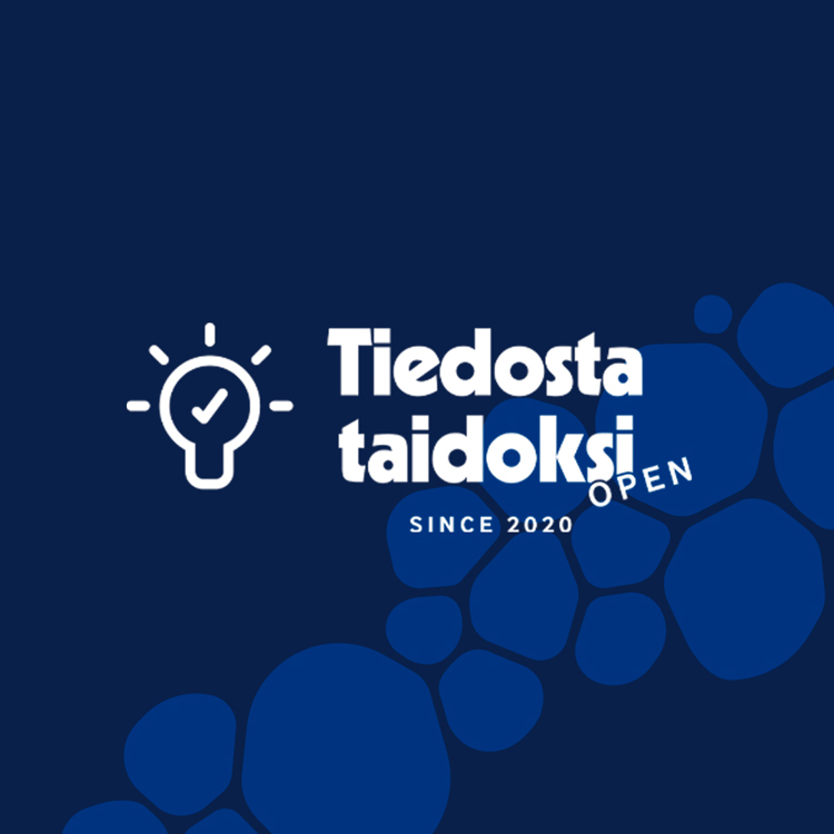 Tiedosta taidoksi open -logo