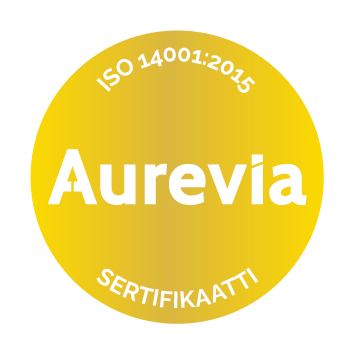 Sertifikaatin ISO 14001:2015 logo 